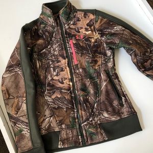 Under armour fleece zip up